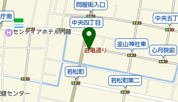 中央建設国民健康保険組合山梨県支部の地図画像