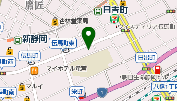 あまのや繁田商店 伝馬町本店の地図画像