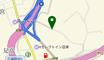 東部トラックサービスセンターの地図画像