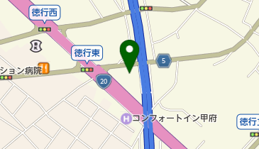 東邦薬品株式会社山梨営業部の地図画像