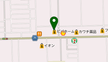 ビバホーム 壬生店の地図画像