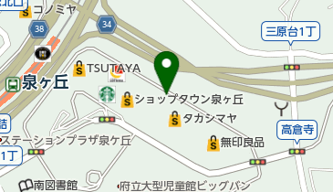 グリーンアースウェア パンジョ店の地図画像