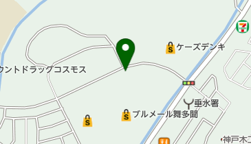 セブンブリッジ ブルメール舞多聞店の地図画像