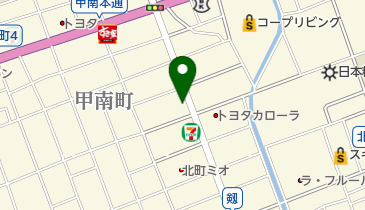 ナダシンの餅 甲南店の地図画像