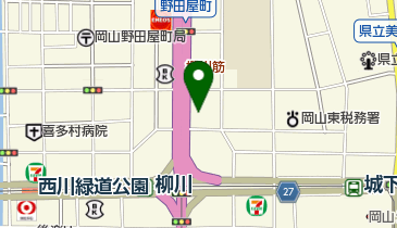 おかやまアナウンス・ラボ 株式会社の地図画像