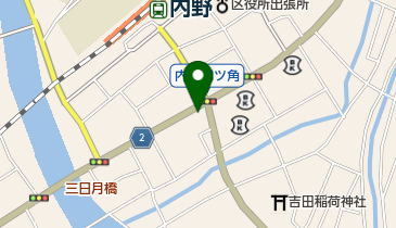 ウチノ食堂の地図画像