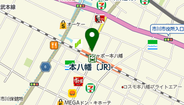 澤光青果 シャポー本八幡店の地図画像