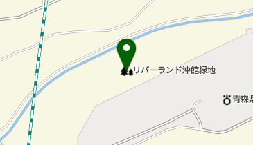 リバーランドおきだて(沖館川多目的遊水地)の地図画像