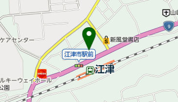 江津ひと・まちプラザ(パレットごうつ)の地図画像