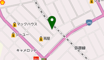 パティスリー リジェールの地図画像