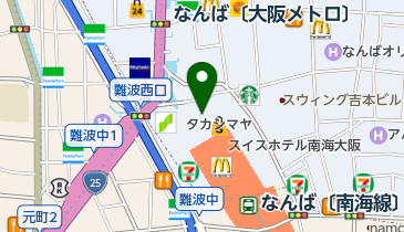 Baton d&rsquo;or [バトンドール] 高島屋大阪店の地図画像