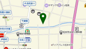 WABI&times;SABI(ワビサビ)  松本縄手店の地図画像