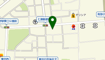 BTU栗田の地図画像