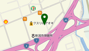 ハーレーダビッドソン アルファ新潟の地図画像