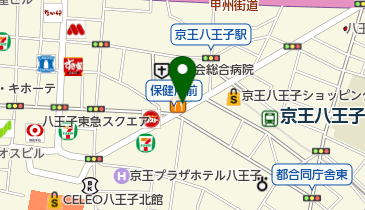 ときわスポーツ パシオン八王子店の地図画像