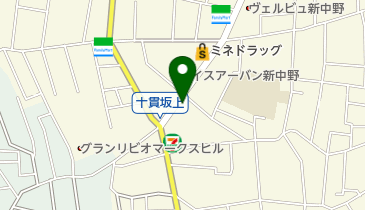 新中野Waniz Hall(ワニズ ホール)の地図画像