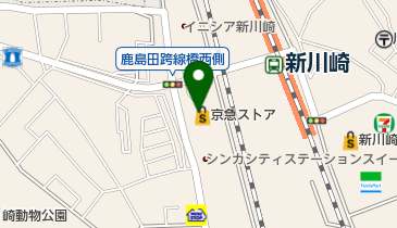 スポーツクラブNAS(ナス) 新川崎の地図画像