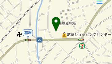 カットファクトリー 葛塚店の地図画像