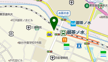洋麺屋五右衛門 お茶の水駅前店の地図画像