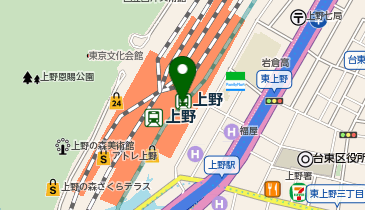 中川政七商店の地図画像