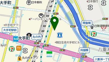 HIS国内団体営業セクションの地図画像