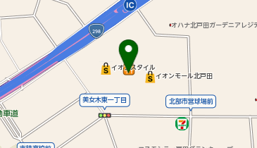 m.f.editorial(エム エフ エディトリアル) イオンモール北戸田店の地図画像