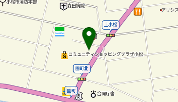 アミュージアム 小松店の地図画像