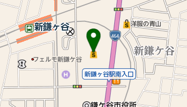 ポニークリーニング イオン鎌ヶ谷店の地図画像