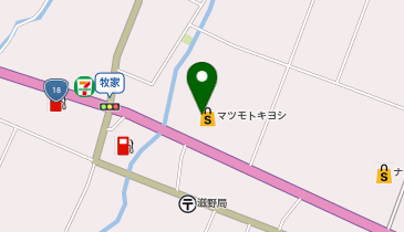 ドラッグストアマツモトキヨシ しげの店の地図画像