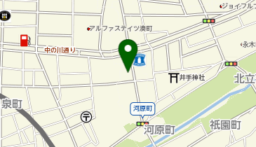 銀のさら 松山中央店の地図画像