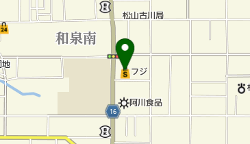 ほぐしや本舗 フジ古川店の地図画像