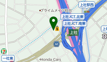 クオリテ 上社店の地図画像