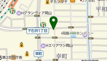 まつ毛エクステ専門スクール B・facette(ビファセット) 岡山校の地図画像