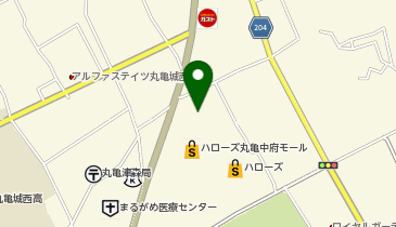 ふとんのタカハシ 丸亀店の地図画像