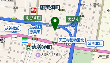 コインランドリー えびす店の地図画像