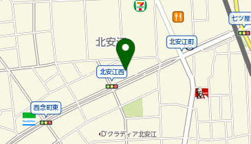 鉄板焼 川本の地図画像