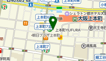 Shop(ショップ)無 上本町ユフラ店の地図画像