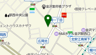 SQOL(スコール)金沢の地図画像