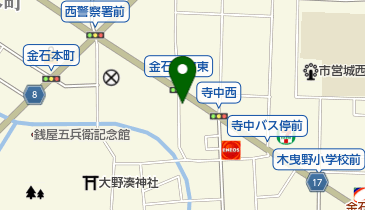 髪工房フクダの地図画像