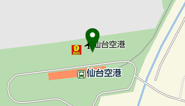 喜久水庵 仙台空港店の地図画像