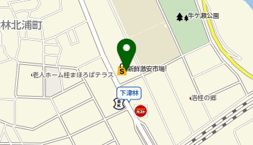 新鮮激安市場! 桂店の地図画像