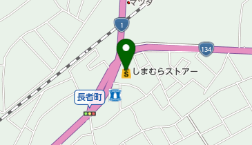 しまむらストアー 大磯店の地図画像