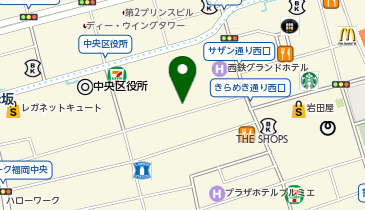 FUKUOKA growth next(フクオカ グロース ネクスト)の地図画像