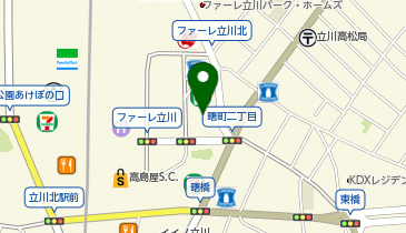 KA・RA・DA factory(カラダ ファクトリー) 立川店の地図画像
