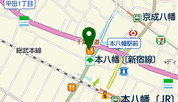 hair do(ヘア ドゥ) 本八幡店の地図画像