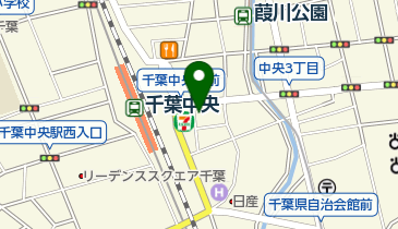 unhair(アンヘア) 千葉中央店の地図画像