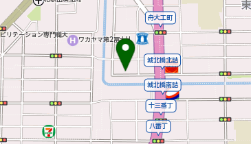 チャレンジドワークショップぶらりーくの地図画像
