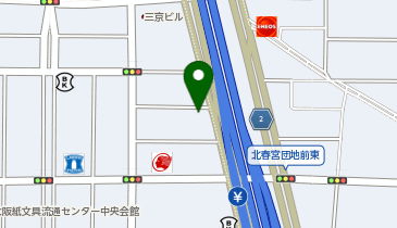 カパス長田の地図画像