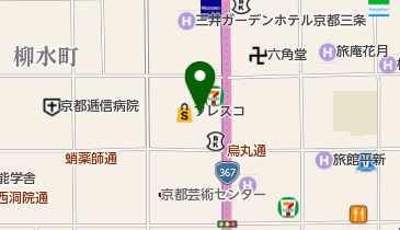 EXPG STUDIO KYOTO(イーエックスピージー スタジオ キョウト)の地図画像