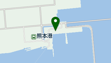 レストランホーリーシェフ 熊本港の地図画像